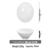 ZISIZ 7-inch Ceramic Noodle/Soup Bowl