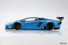 Aoshima Bunka Kyozai Liberty Walk Series 17 LB Works Lamborghini Aventador 1 Plastic Model Sky Blue (AOSHIMA) 1/24 No. Ver. Kit,