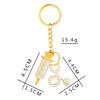 1Pcs Needle Medical Box Charm Keychain Key Ring Doctor Nurse Keyring Key Chain