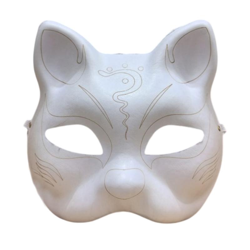 DIY Paper Mask DIY Hand Paint Mask for Kid Adult Halloween