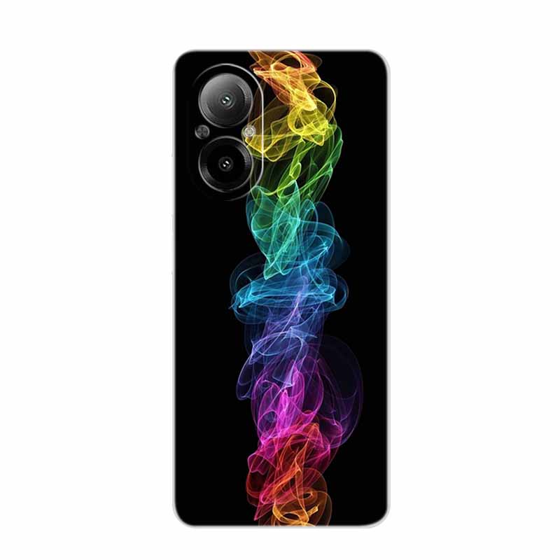 For Realme C67 4G Case 6.72" Clear Edge Silicone Soft TPU Phone Case For Realme C67 4G Back Cover Case RealmeC67 C 67 Funda Para