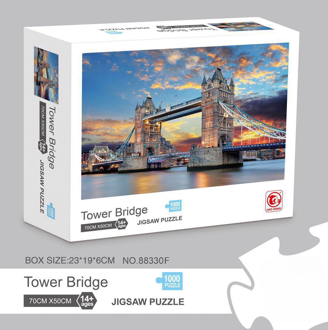 1000-Piece STEM Puzzle Toy for Children s Early Education