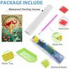 Disney 5d Diamond Painting, Mermaid and Fish Diamond Art Painting Diy Handmade Sticker Gift, Home Decoration Painting
