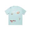 Graphic T-shirt 'Mint Blue' Men's AHSU263-1