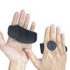 1 Pair Ergonomic Fitness Palm Guard Anti-slip Elastic Weightlifting Palm Protector Thicken Triangle Texture