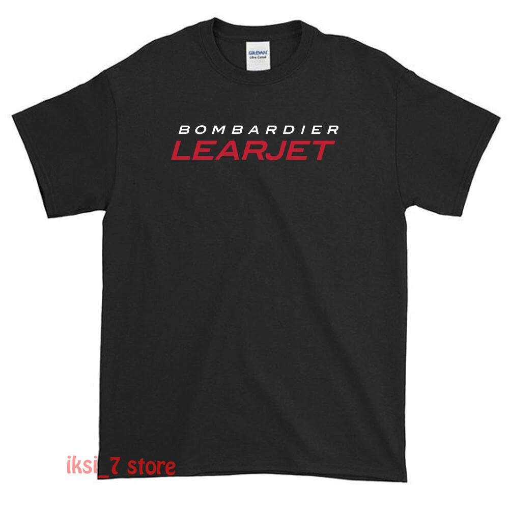 New Bombardier Learjeat Logo Unisex T shirt Funny Size S to XXL XXXL