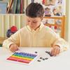 Learning Resources Fraction Rainbow Tiles with Case Educational Math Manipulatives 100 Pieces
