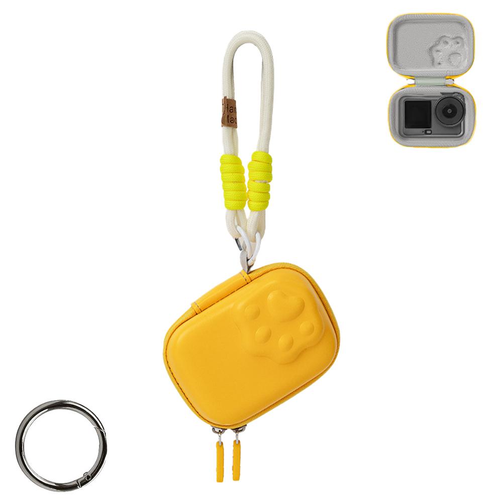 

For DJI OSMO Action 6 Dustproof Shockproof Carrying Case Cartoon Storage Organizer Box With Keychain Hook Camera Accessories