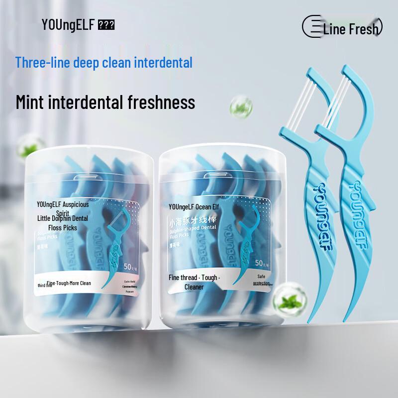 

Orthodontic Ultra-Fine Dental Floss Picks