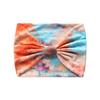 Fascia per capelli tie-dye sportiva e da yoga da donna extra larga da 18 cm
