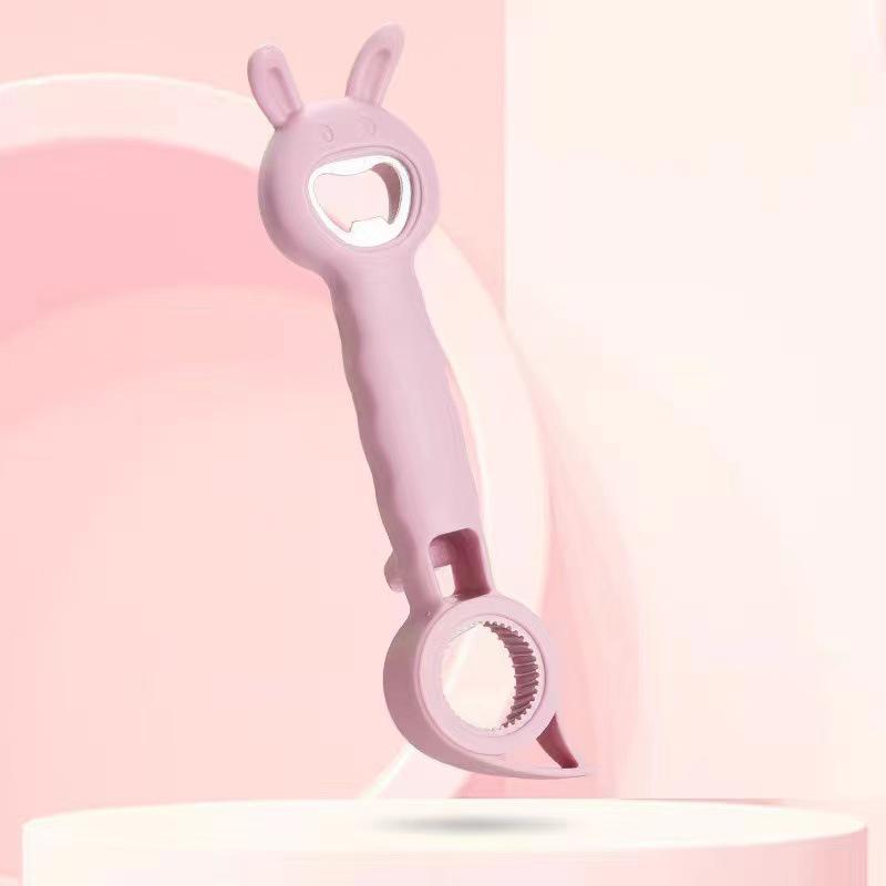 Little Bear & Rabbit Multifunctional 4-in-1 Creative Bottle & Can Opener