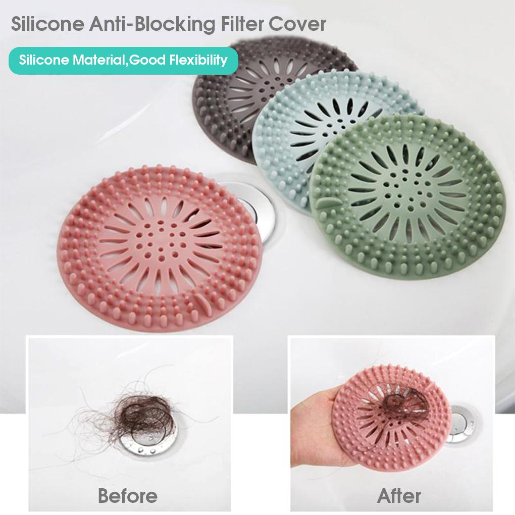 Sewer Sink Drain Garbage Filter Recycled Hair Strainer Water Stopper Anti-clogging Catcher Cover Bathtub Tool for Kitchen