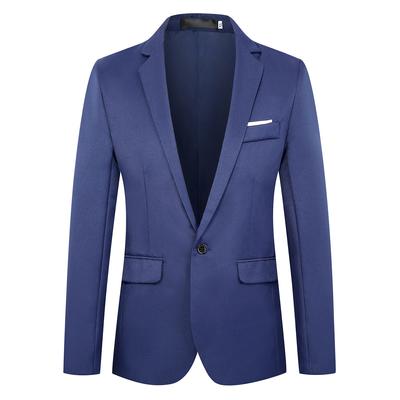 Fashion New Korean Version Slim Suit Men's Casual Suit Large Size Business Jacket