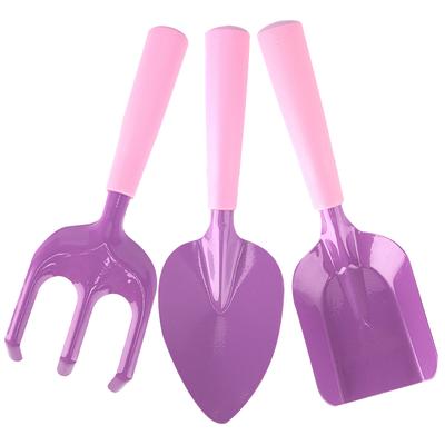 Garden Tools Children Gardening Kids Beach Mini for Sandbox Toys Plastic Metal Rake