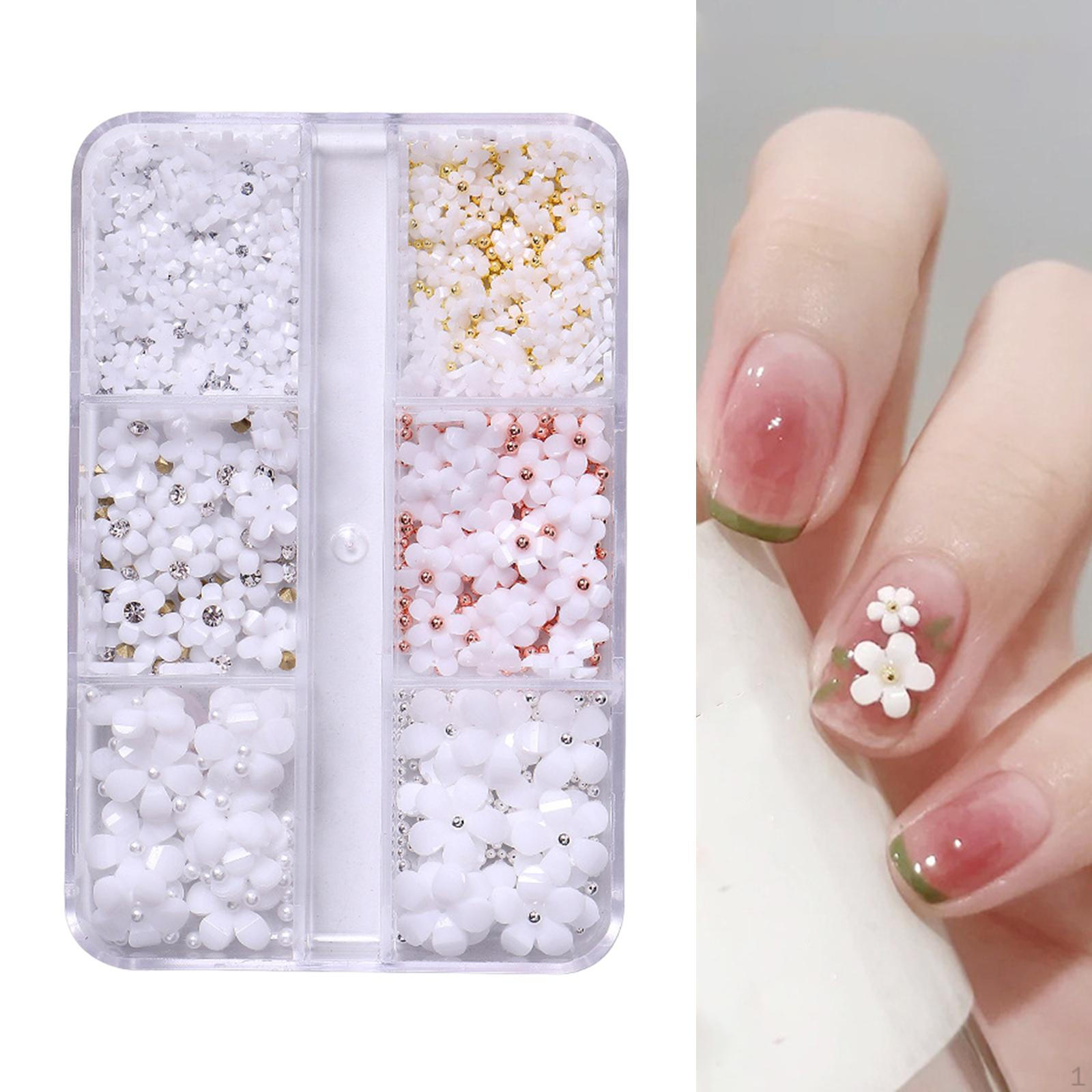 

3D Floral Nail Embellishments Set Style A