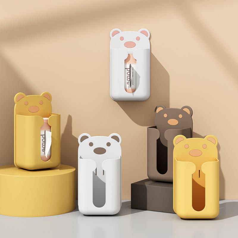 Wall Mounted Tissue Box Adhesive Tissue Shelf Napkin Holder Dispenser Rack Nordic Kitchen Home Space-saving Shelf Tissue Holder