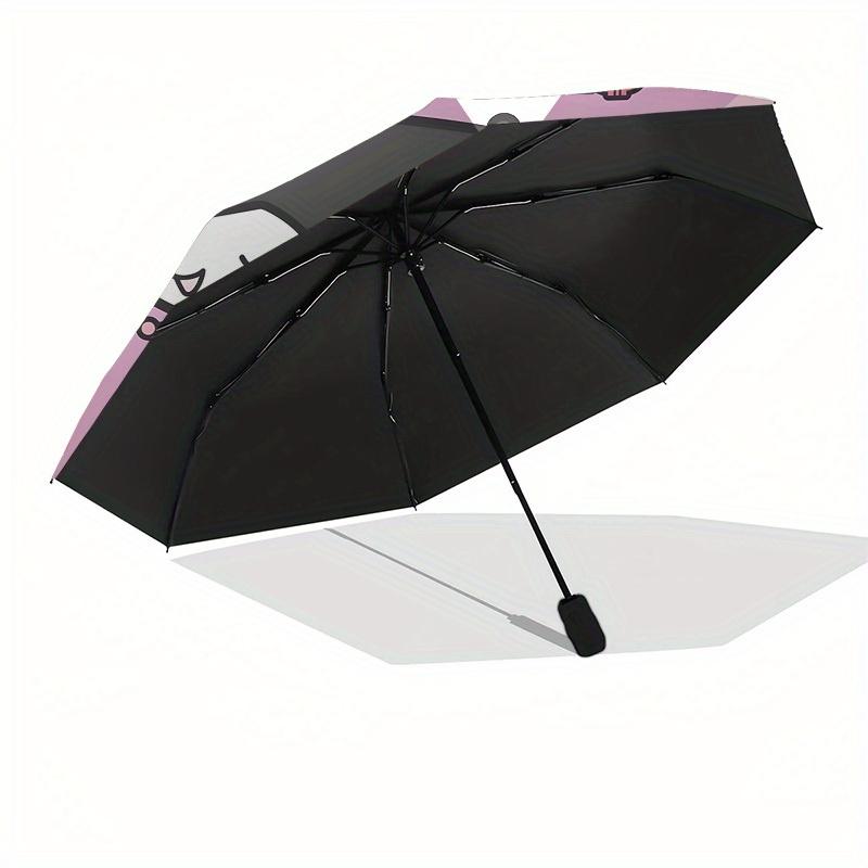 1pc My Melody Kuromi Cupcakes Flowers Umbrella with Plastic Handle,Suitable for All Seasons Home Travel Outdoor UmbrellaSanlio077
