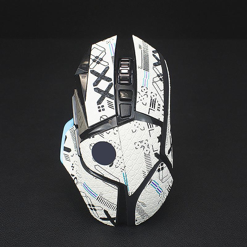 

Наклейка для мыши, лента для захвата, скейт, ручная работа, противоскользящая, кожа ящерицы, впитывает пот, для беспроводной мыши G502 as the picture