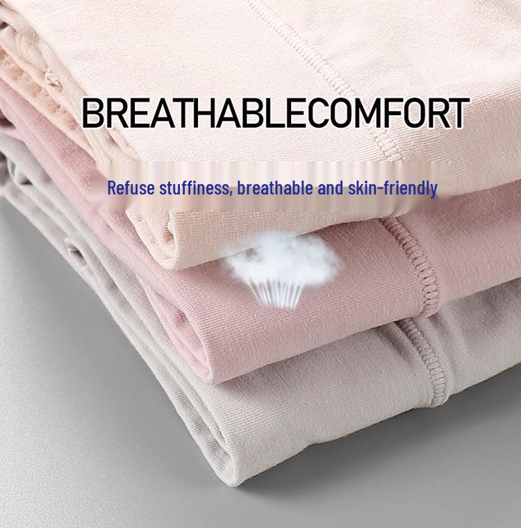 Bannore Women's Plus Size High-Waisted Leak-Proof Menstrual Cotton Briefs