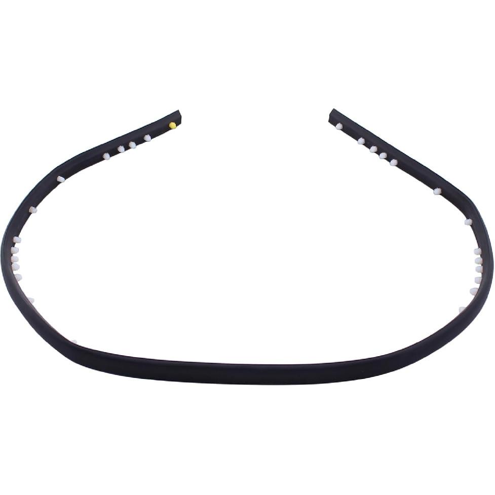 

ApplianPar Front Bumper Upper Strip Rubber Molding for Hyundai Sonata 2018-2019