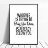 Positive Energy Phrases Inspirational Words Black White Simple Wall Art Modern Bedroom Dining Home Decoration Canvas Painting