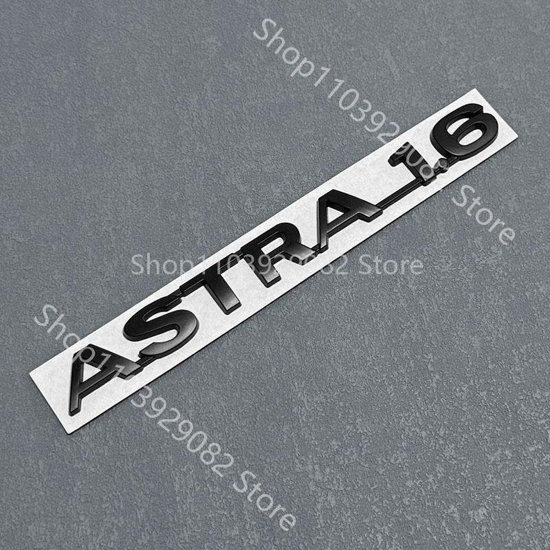 3D Metal Car Decor Rear Trunk Fender Side Emblem Sticker For Opel Zafira ASTRA 1.6 Logo Astra Antara H G Corsa Accessories Wv3