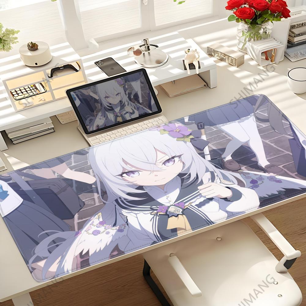 Cartoon Game Blue Archive Mousepad Hd Printing Computer Gamers Locking Edge Nonslip Mouse Pad Xxl90x40cm Keyboard Pc Desk Pad