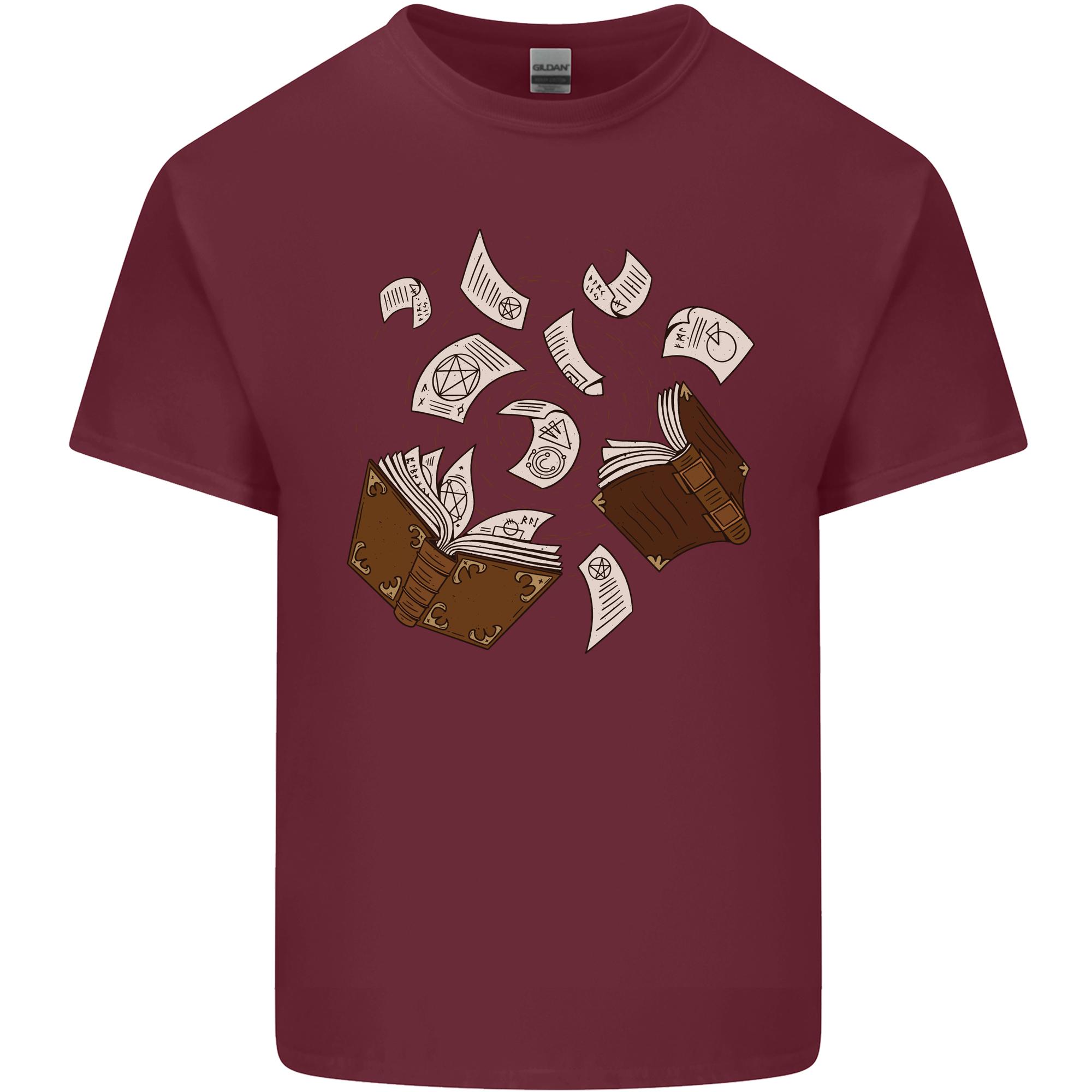 Spell Book Magic Magician Magical Unisexs Light Cotton TShirt S