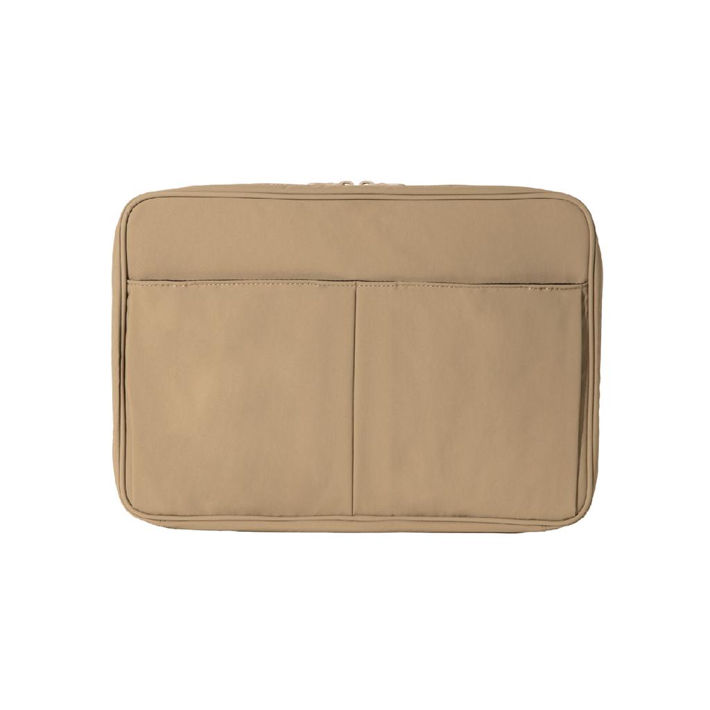 Mazi Untitled Laptop Pouch 01 (Beige)