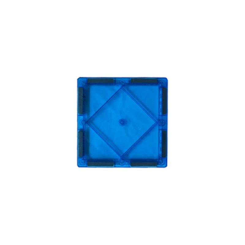 102-Piece Children's Stained Glass Magnetic Tiles: Versatile Translucent Building Blocks Castle Educational Toy