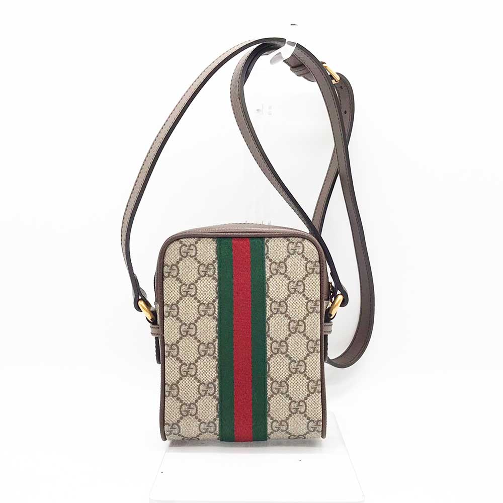 Used GUCCIShoulder Bag Beige PVC/leather Women