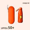Compact 5-Fold Dual-Use Umbrella: UV Protection & Water Resistant Mini with Black Lining