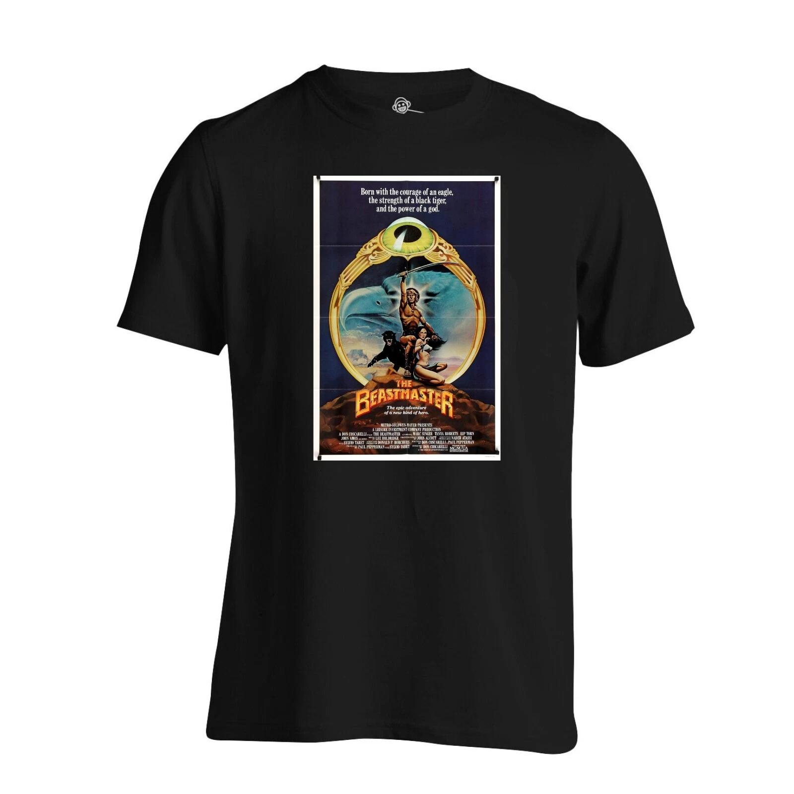 The Beastmaster 1982 T Shirt Classic Movie Film Poster Print L