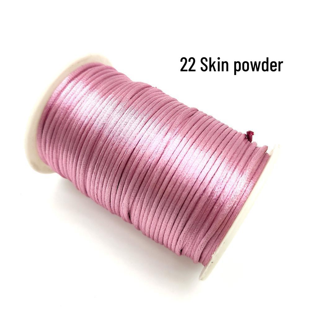 Handmade Chinese Knot Cord No. 5, 100m - Korean Weaving Rope for Bracelets & Necklaces.