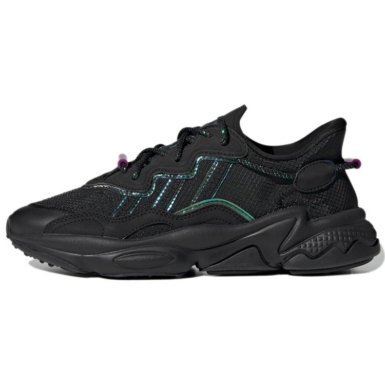 (WMNS) adidas Ozweego  Black Green Sonic  Women s GW3318 EU 36