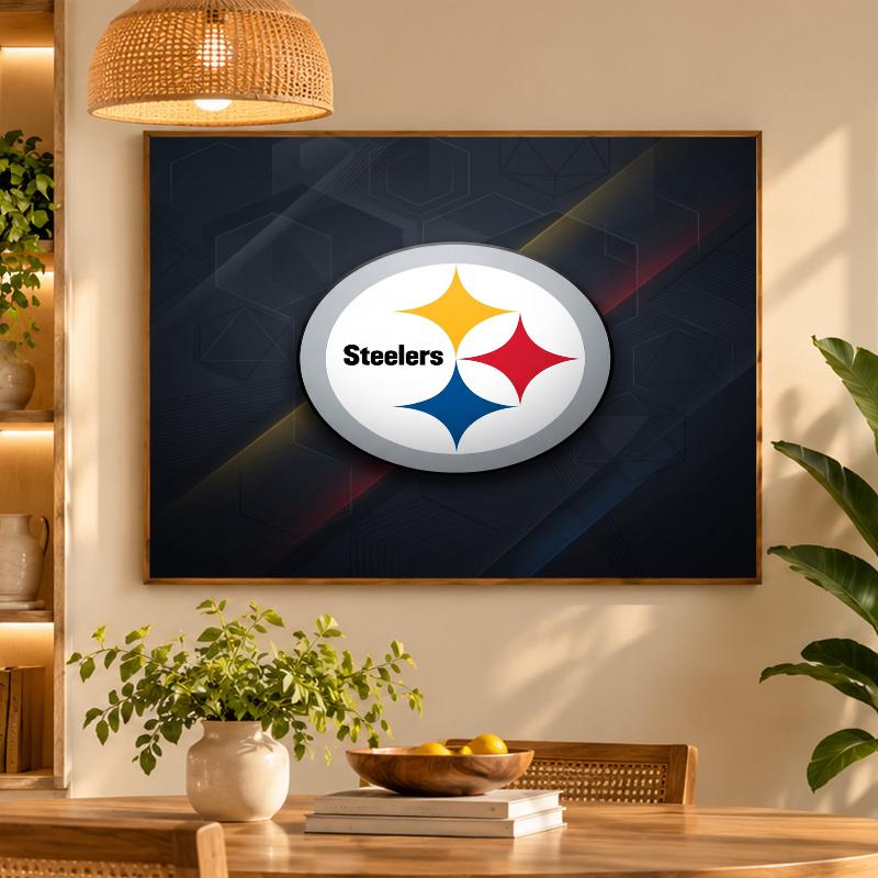 5D Diamond Painting Pittsburgh Steelers DIY Full Drill Diamond Art Kit Home Decoration