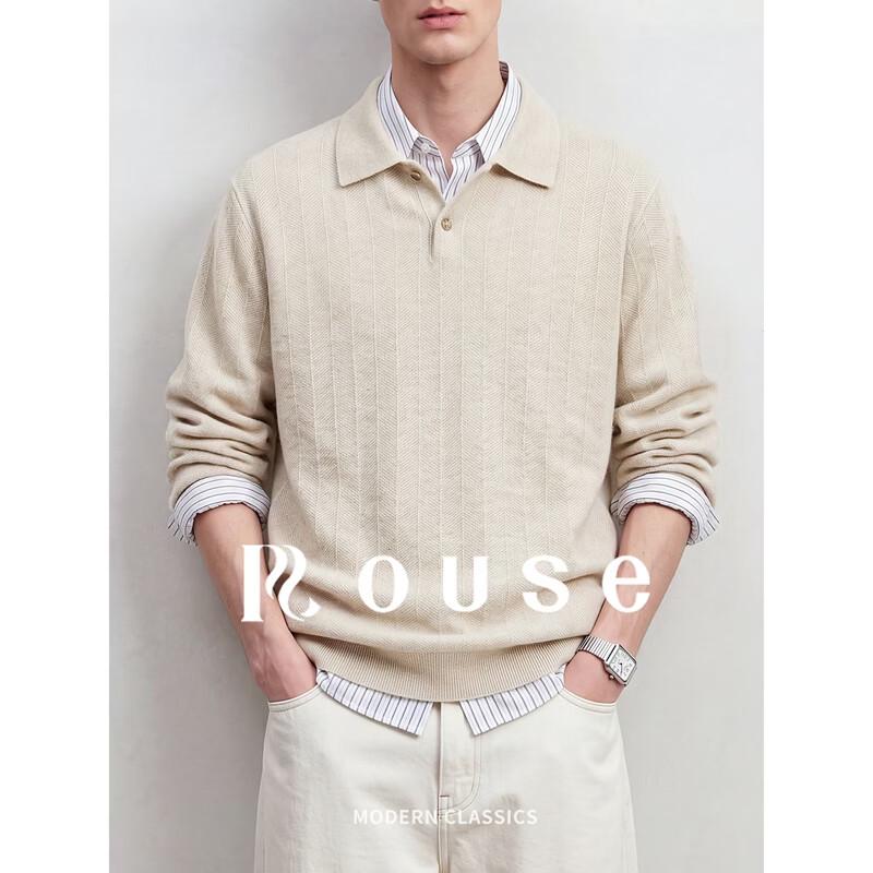Men's Classic Thick Knit Pullover Sweater