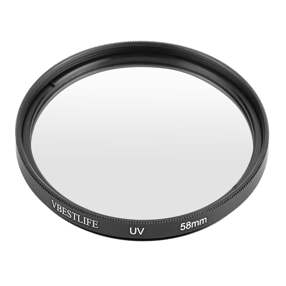 VBESTLIFE Univesal   Slim UV Filter Lens  ing Filters For   Cameras 49mm