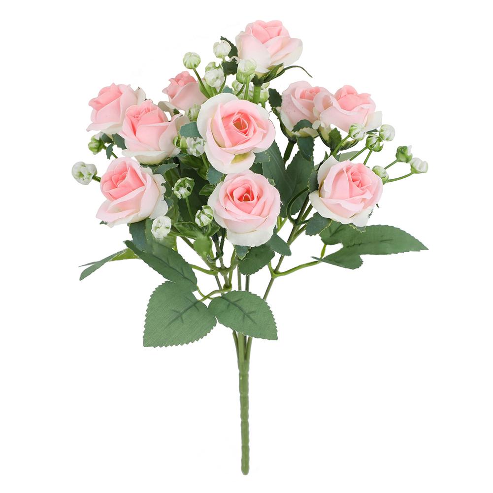 Lifelike Silk Material Fake Plants Artificial Flowers Silk Roses