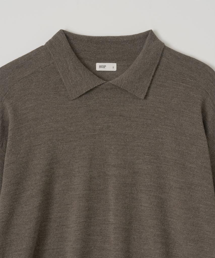 ANOTHER OFFICE Soutien Collar Knit Pullover (Earth)