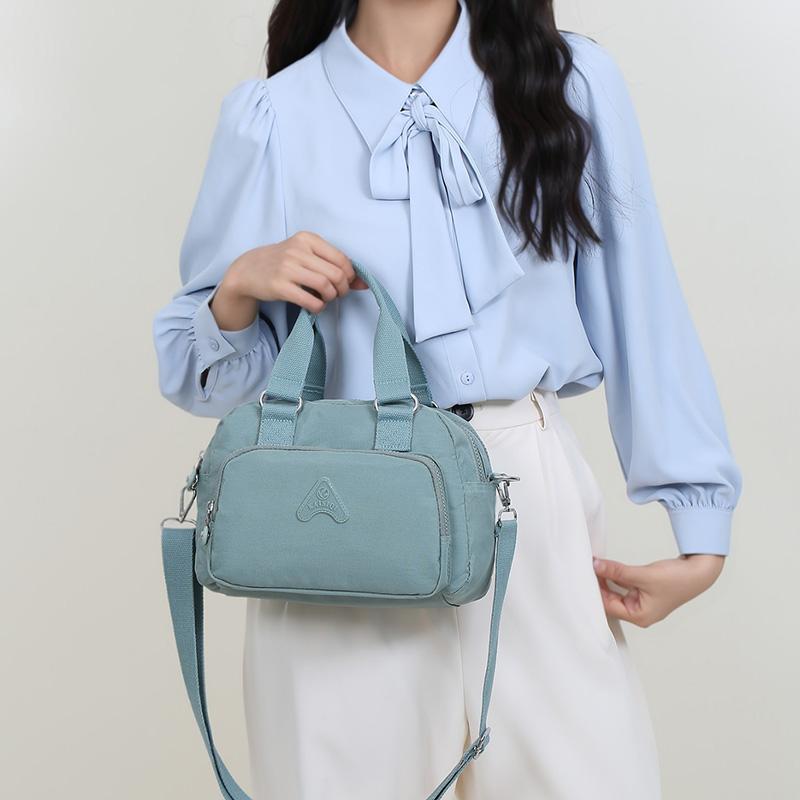 Shoulder Bag Women's Nylon Crossbody Bag Mother Bag Water-Repellent Handbag
