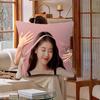 Korean Singer L-Lee J-Ji E-Eun I-IU Cushion Cover Pillowcase Upholstery Sofa Throw Pillow Home Decor Pillowcas