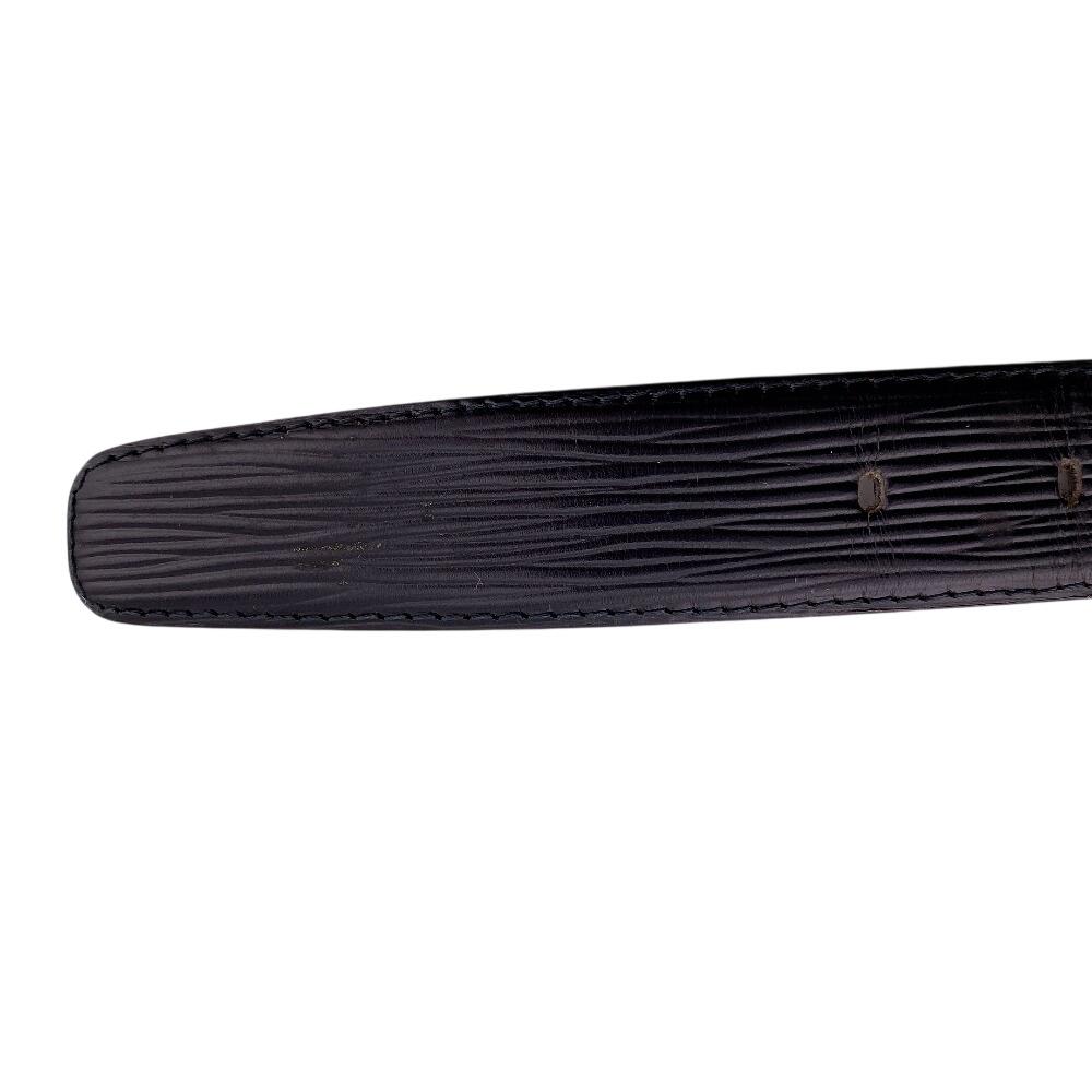 LOUIS VUITTON M6832Q Epi Epi Saintur Classic belt black Epi Used