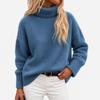Women's Casual Loose Fit Long Sleeve Zip-Up Hoodie with Collar