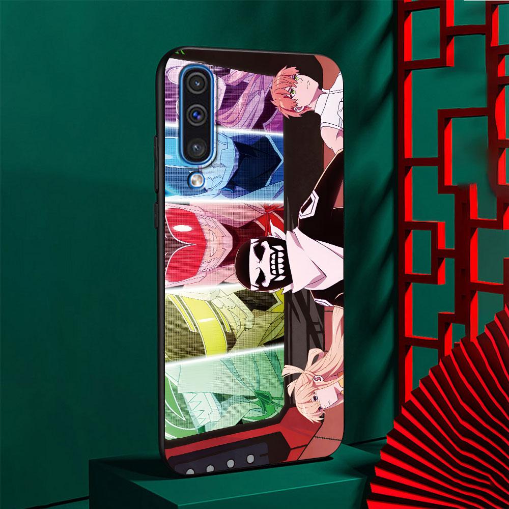 

Сэнтай Дайсиккаку Чехол для Samsung Galaxy A03 A04s A20 A30 A20e A70 A70s A50 A40 A30s A50s A20s A10s A10 ТПУ Черный Чехол для Телефона Samsung A10