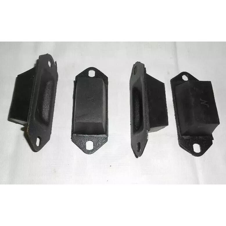 New Axle Bump Stop Rubber Kit 4 Pieces Jeep Willys Mb Gpw Cj2A Cj3A Cj3B Cj5 Cj6