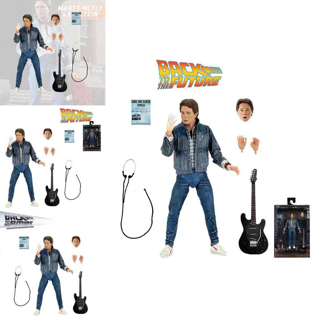 Neca 2 7 Înapoi în Viitor Marty Mcfly Figurină PVC Înălțime 18cm