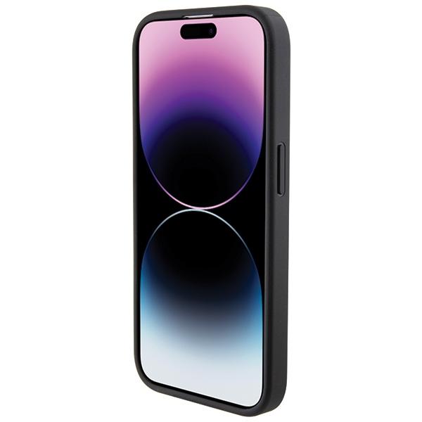 Bmw Bmhcp15Lgspprk Iphone 15 Pro 6.1 Czarny/Black Hardcase Grip Stand Smooth & Perforated