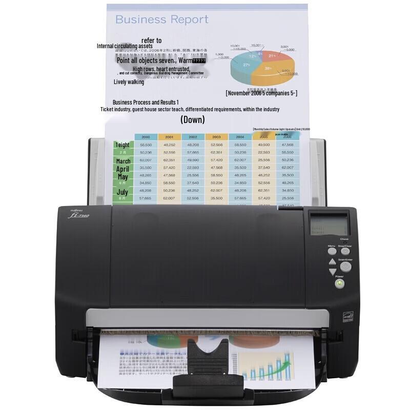 Fujitsu Fi-7160Q A4 Duplex Feeder Scanner CN plug (adapter included)