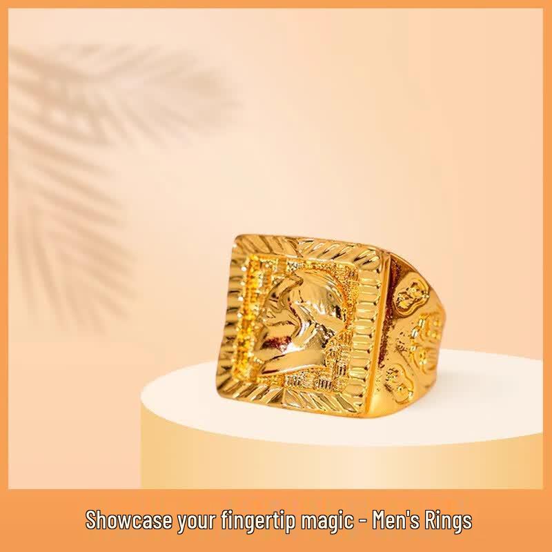 Inspirational Commemorative Brass Ring